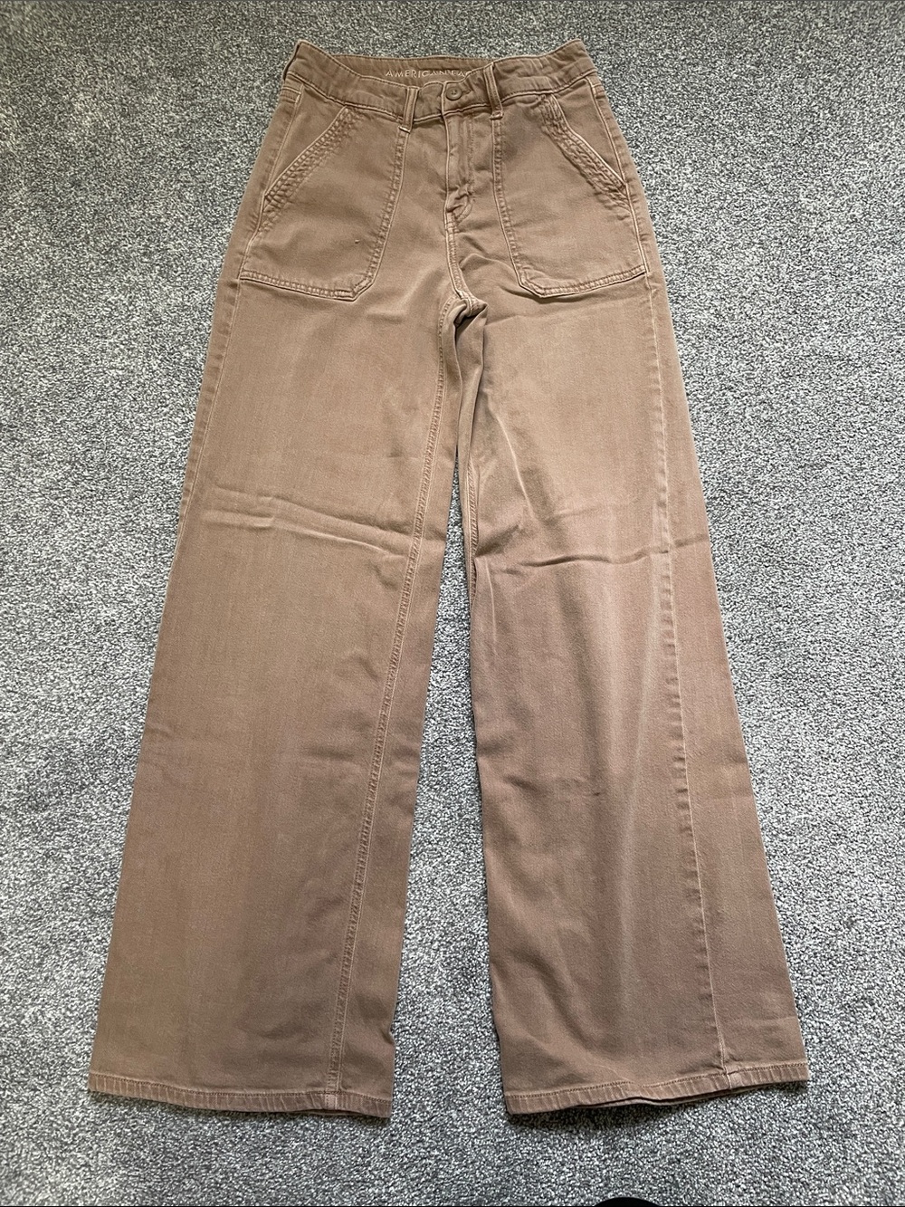 Super High Rise Baggy Wide Leg Jeans - American Eagle